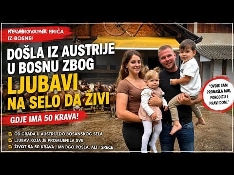 Benjaminova priča: Vratio ženu iz Austrije u Bosnu – konji je kupili, a život na selu ih zbližio